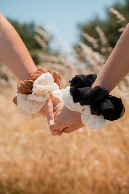 Jumbo Chiffon Scrunchie