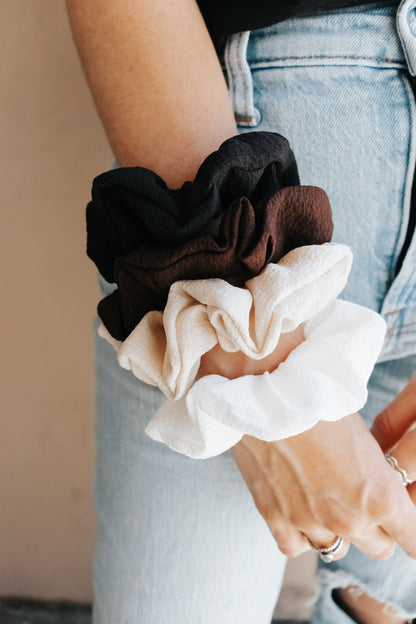 Texture Scrunchie