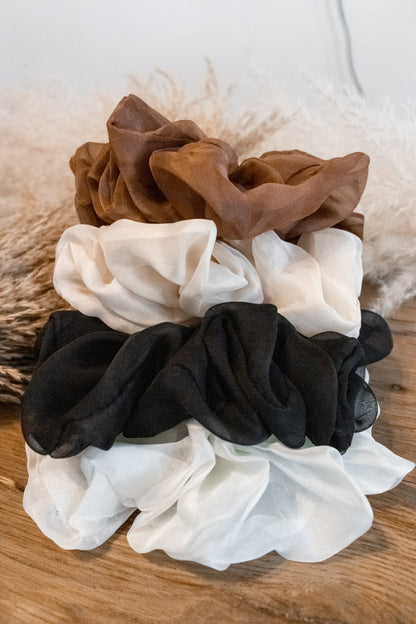 Jumbo Chiffon Scrunchie