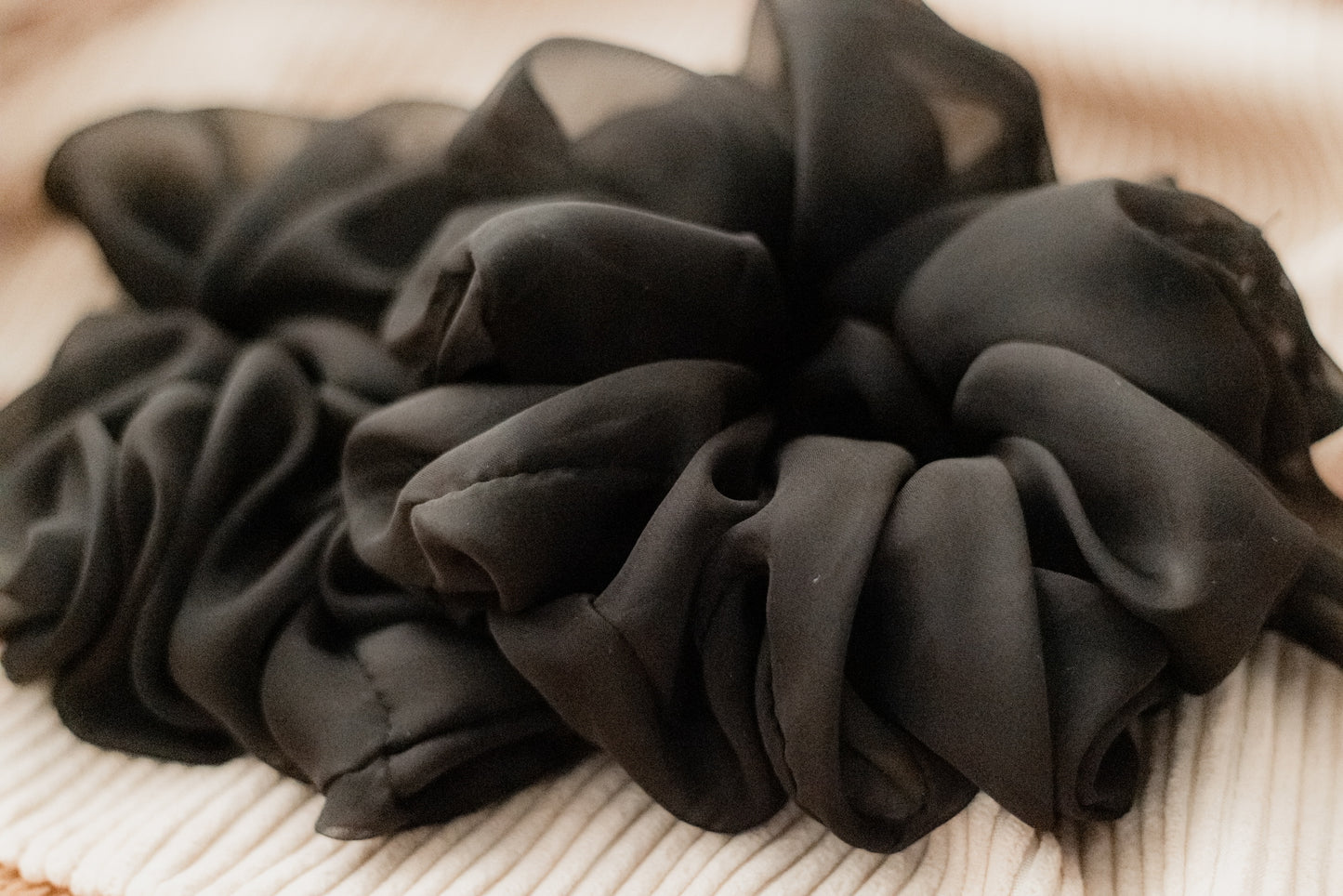 Jumbo Chiffon Scrunchie